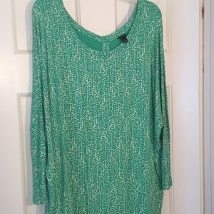 Green Ann Taylor top